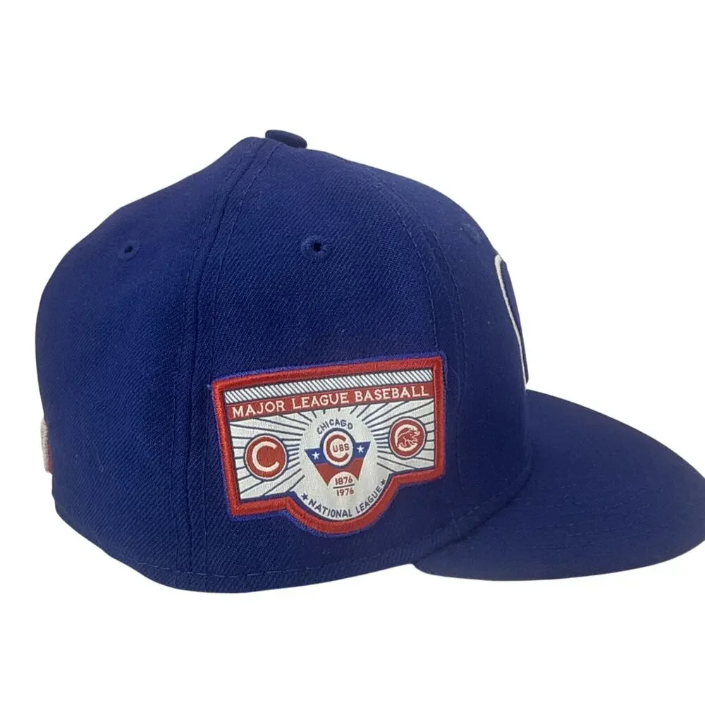 New Era 59Fifty 7 1/4Chicago Cubs Ultimate Patch Collection 100% Wool Fitted hat